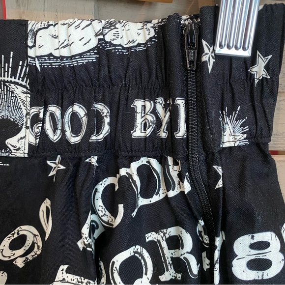 Folter Clothing Women’s S Ouija Board Skater Skirt w/ Glow-In-The-Dark design - Picture 5 of 7